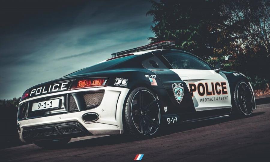  Audi R8 Police Car Prepared for ADAC 2016 года  (фото 2 из 7)